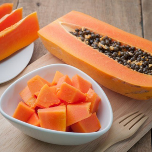 Papaya dices