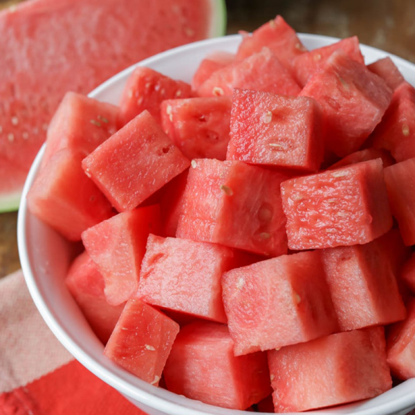 Watermelon dices